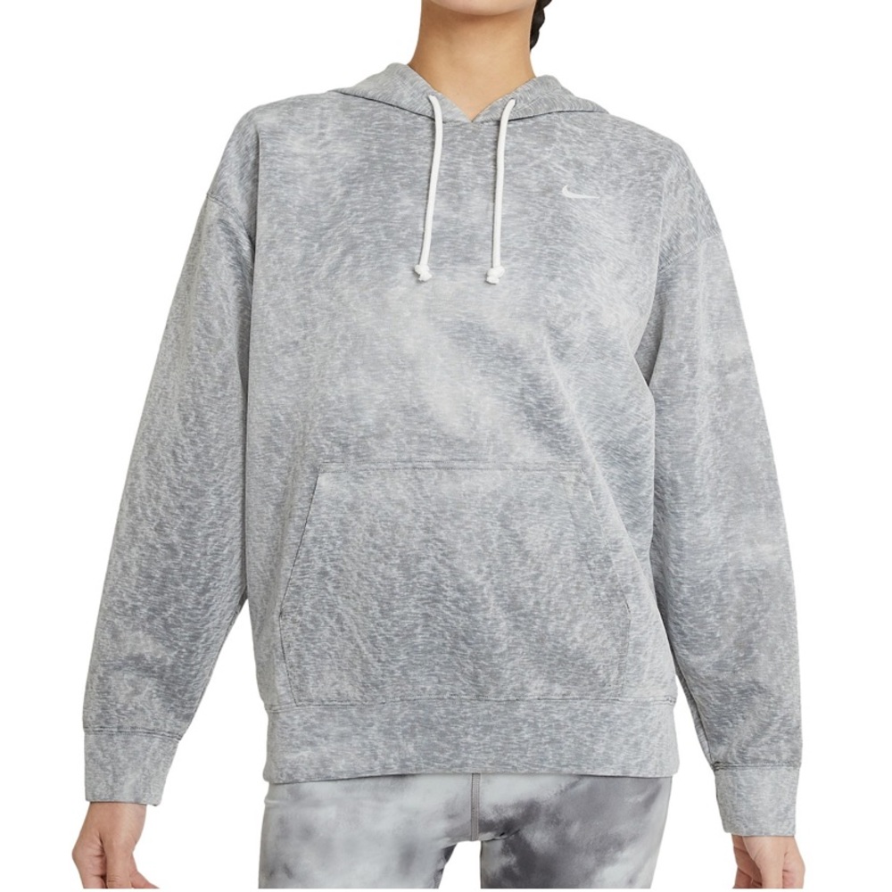 Womens Nike 1X Distressed Grey Athletic Sweatshirt Womens